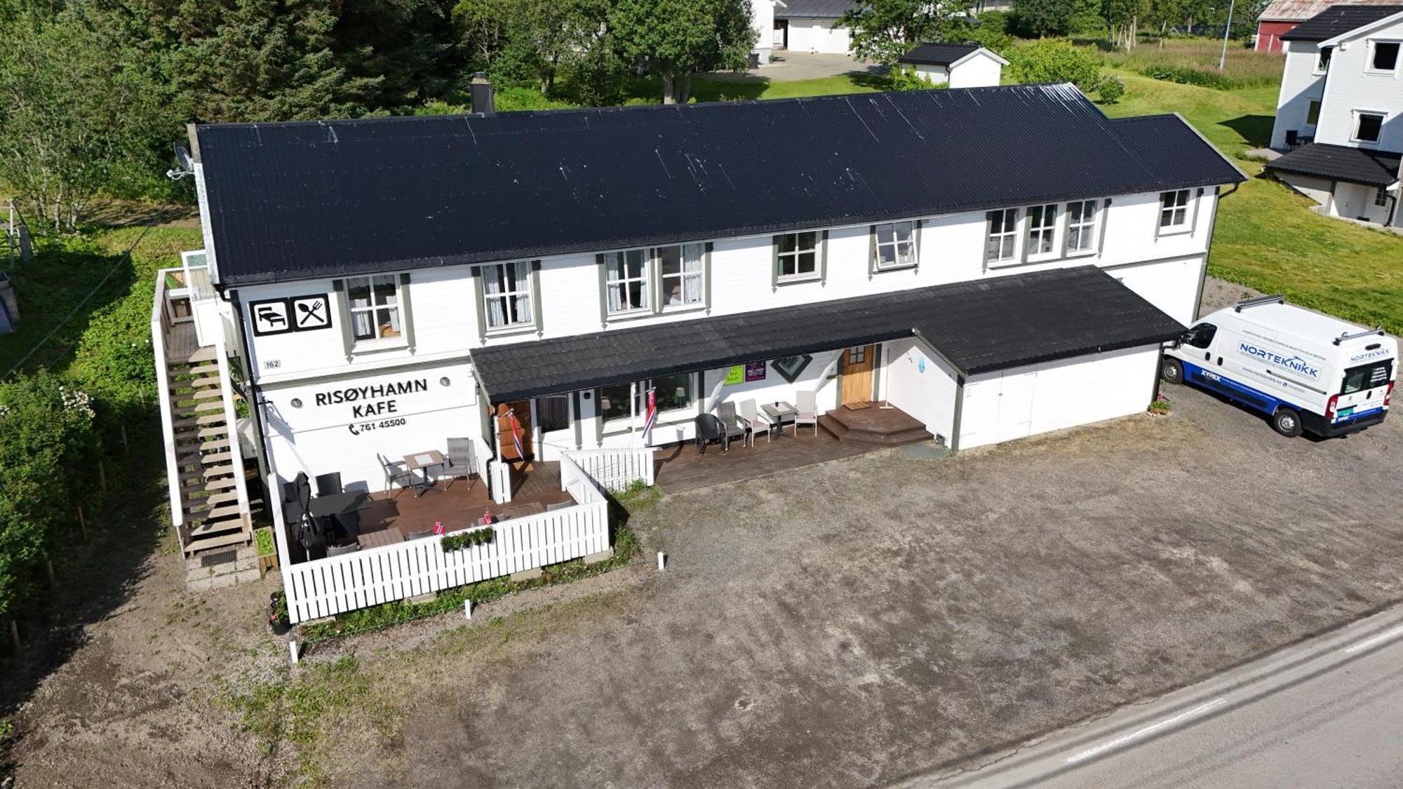 Risoyhamn Kafe Hotel Eksteriør billede